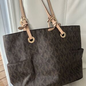 Michael Kors Brown Tote Bag